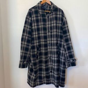 Big and Tall Mens wool coat